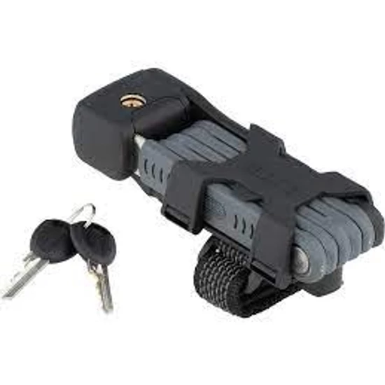 ABUS Bordo 6055/85 Lite hajtogatható lakat, SH tartóval, fekete