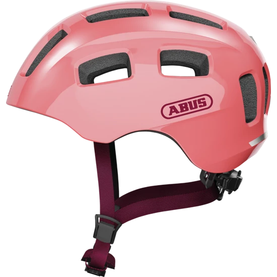 ABUS Youn-I 2.0 LED living coral bukósisak, 52-57 cm