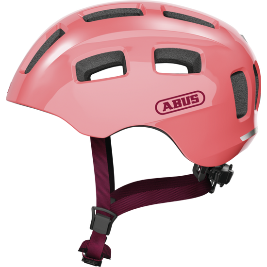 ABUS Youn-I 2.0 LED living coral bukósisak, 52-57 cm