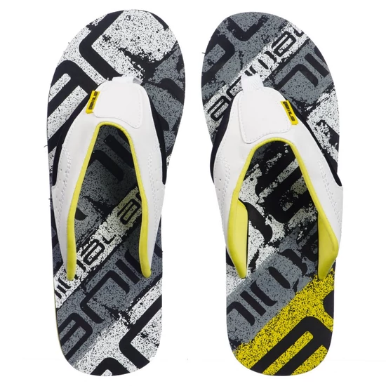 Animal flip flop papucs férfiaknak, sárga, 48