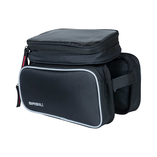 Basil Sport Design Double Frame Bag váztáska, fekete