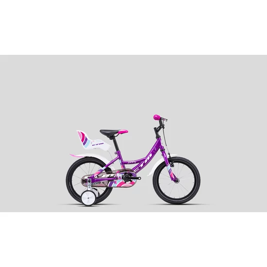 CTM 16" Jenny lila/fehér, 8.9 kg, 105-120 cm