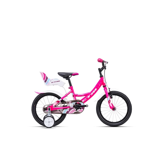 CTM 16" Jenny pink/fehér, 8 kg, 105-120 cm