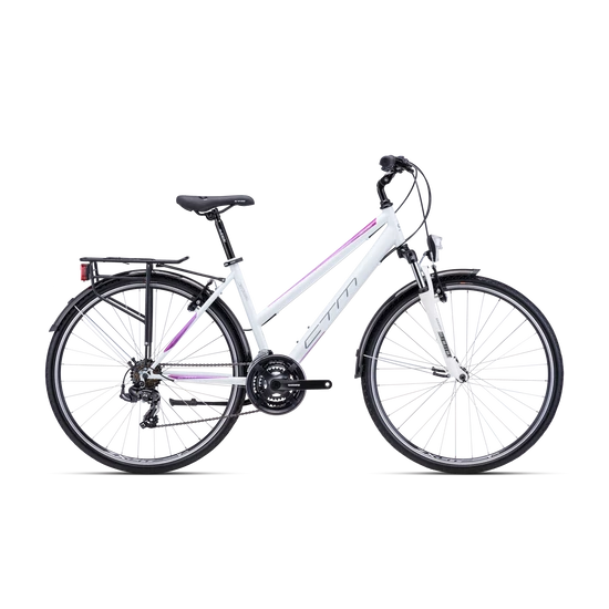 CTM Jessie fehér-pink 28" kerékpár