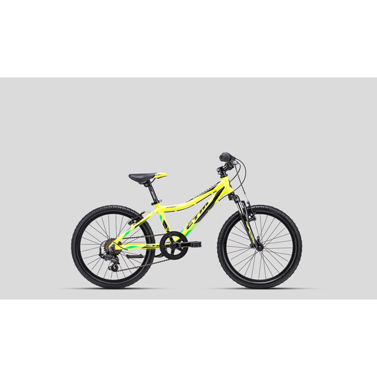 CTM Jerry 2.0 ALU 7S neonsárga-fekete kerékpár