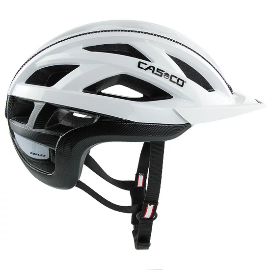 Casco Cuda 2 white-black bukósisak, 52-56 cm