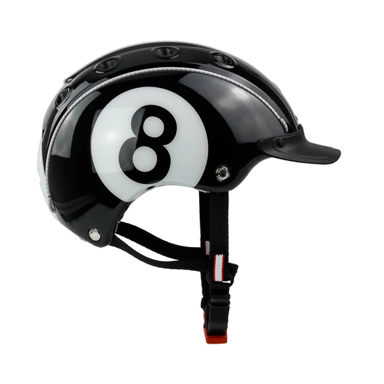 Casco Mini 2 NR.8, fekete-fehér, 52-56cm