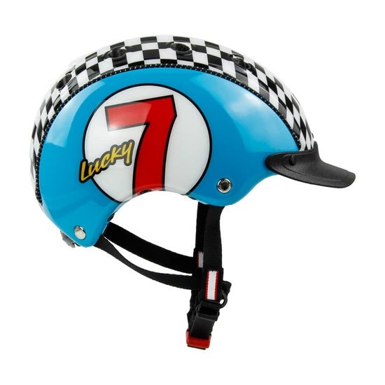 Casco Mini 2 XS Lucky 7 bukósisak, kék, 46-52cm