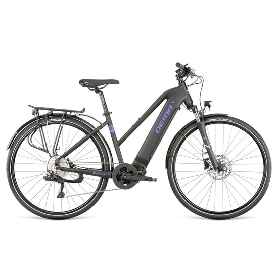 Dema IMPERIA 6 TOUR black-ultra violet M / 18" elektromos kerékpár