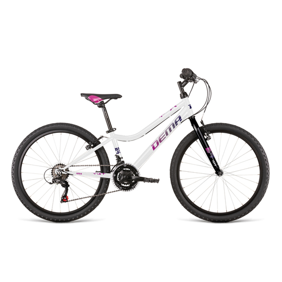 Dema Iseo 24" 18S fehér-lila kerékpár