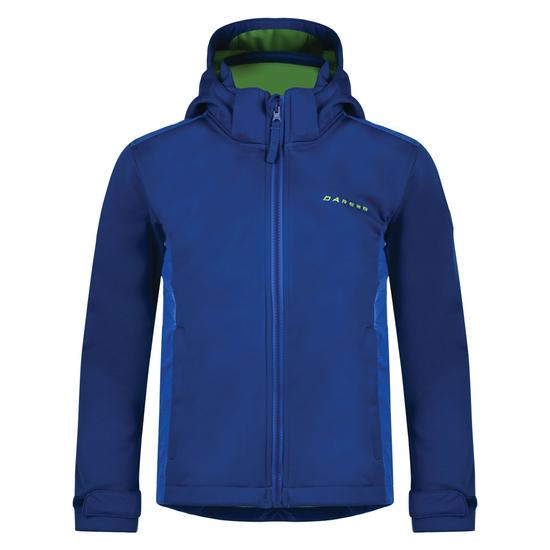 Dare2b Unravelled softshell gyermek kabát, kék, 104
