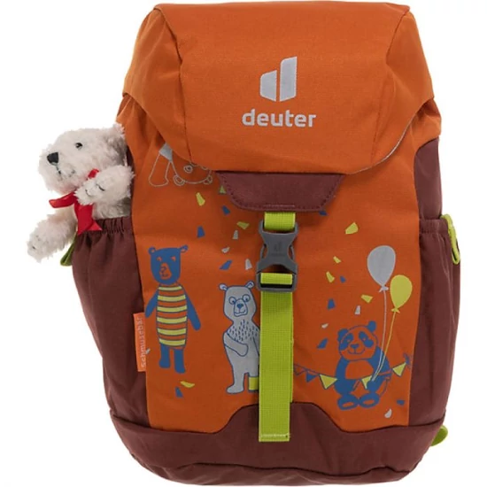 Deuter Schmusebar w teddy mandarine-redwood hátizsák, 8 literes