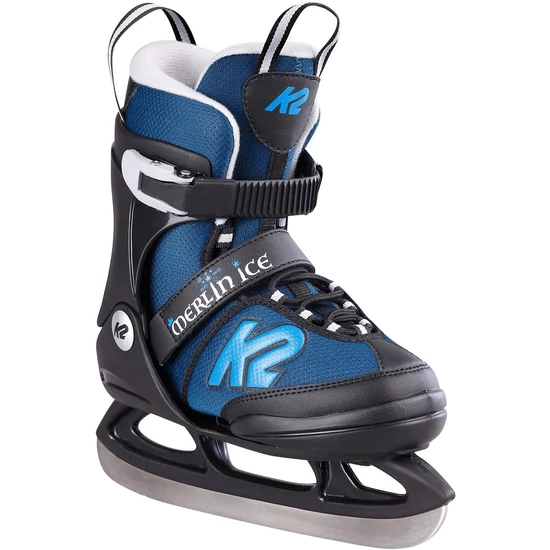 K2 Merlin Ice blue állítható jégkorcsolya, 29-34