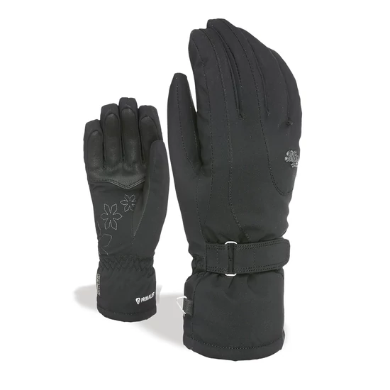 Level Bliss Venus női Primaloft síkesztyű, fekete 