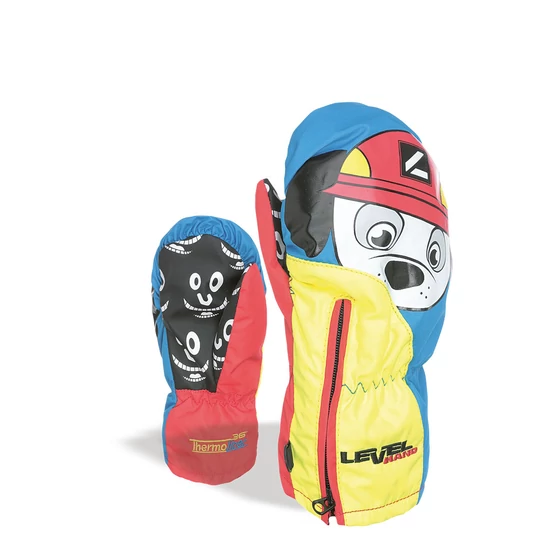 Level Glove Lucky Mitt gyerek egyujjas síkesztyű, light blue, 7-8 éves