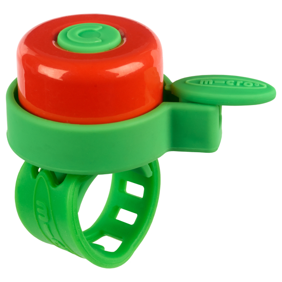 Micro roller csengő, zöld-piros