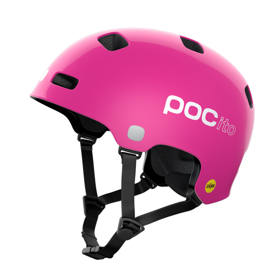 POC Pocito Crane MIPS fluorescent pink, 55-58 cm