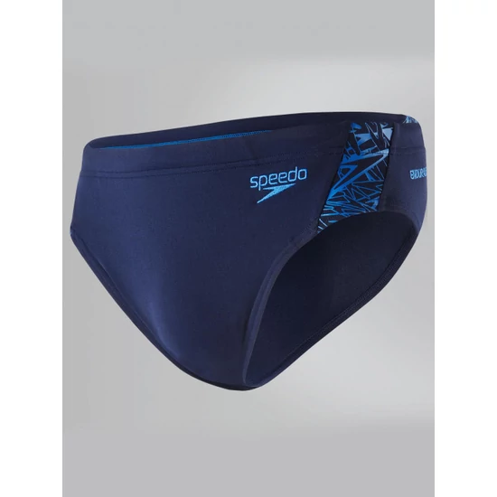 Speedo Boom SPL 7cm Brief Endurance+ fürdőnadrág, sötétkék, 95cm derékbőség, 38