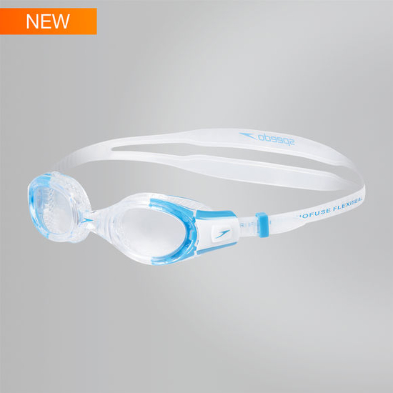 Speedo Futura Biofuse Flexiseal Junior úszószemüveg 6-14 éves, átlátszó-kék