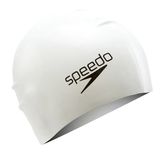 Speedo Long Hair Cap szilikon úszósapka hosszú hajra, fehér