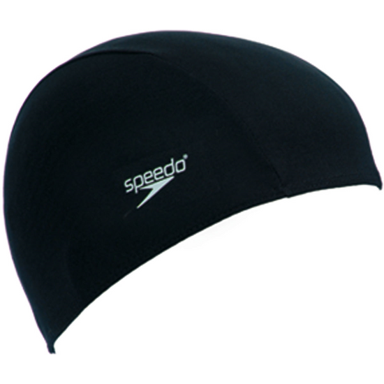 Speedo junior poliészter úszósapka, fekete