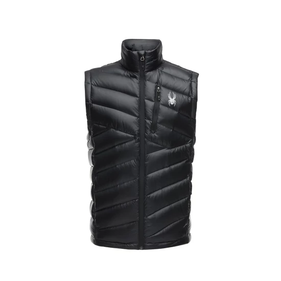 Spyder Syrround Down Vest férfi pehely mellény, fekete, S