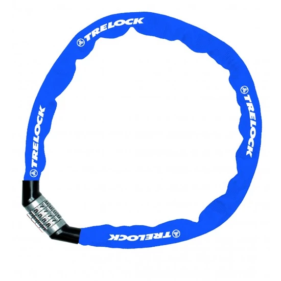 Trelock BC 115 Code 110cm láncos lakat, kék