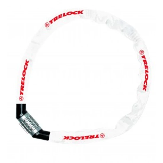 Trelock BC 115 Code 110cm láncos lakat, fehér