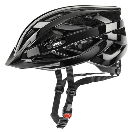 Uvex I-VO kerékpáros bukósisak, fekete, 56-60 cm