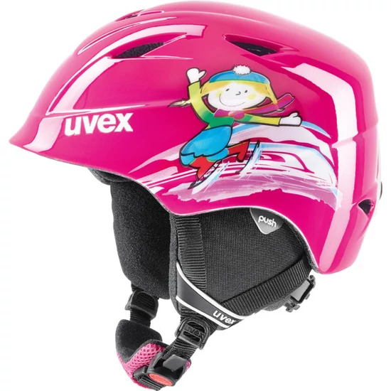 Uvex gyermek SÍSISAK Airwing 2, pink, 46-50 cm