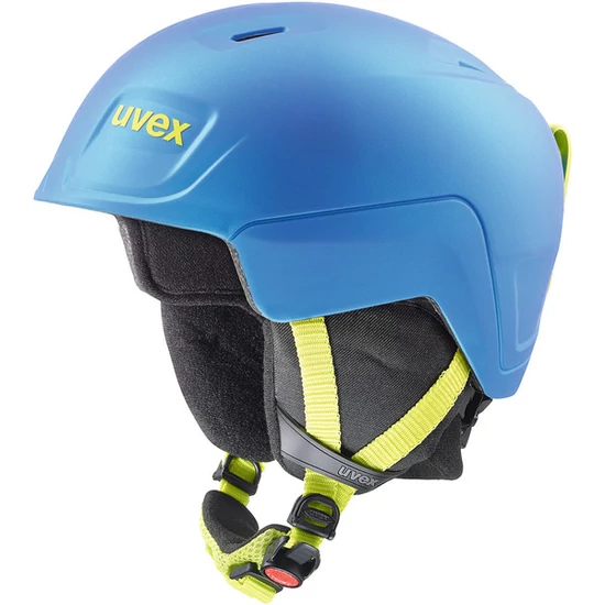 Uvex gyermek SÍSISAK Manic pro, blue-lime mat, 46-51 cm