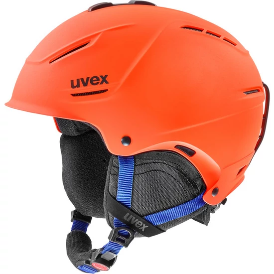 Uvex p1us 2.0 orange mat sísisak, 52-55cm