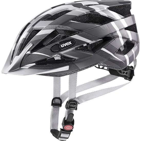 Uvex Air Wing cc black-silver mat bukósisak, 52-57 cm