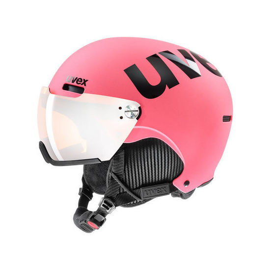 Uvex Hlmt 500 Visor pink mat sísisak, 52-55 cm