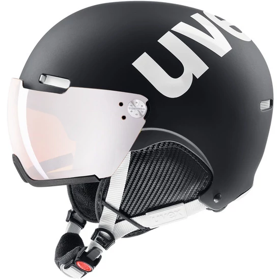 Uvex Hlmt 500 Visor black-white mat sísisak, 59-62 cm