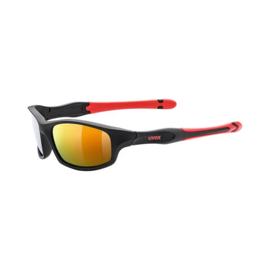 Uvex Sportstyle 507 gyerek napszemüveg, black-red