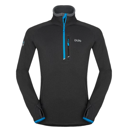 Zajo Arlberg Pull férfi polár pulóver, dark granite, 3XL