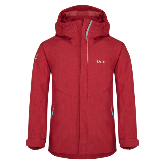 Zajo Maren Kids Jkt 15.000 mm-es vízálló gyerek kabát, racing red, 110-116