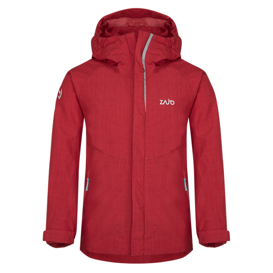 Zajo Maren Kids Jkt 15.000 mm vízálló gyerek kabát, racing red, 122-128