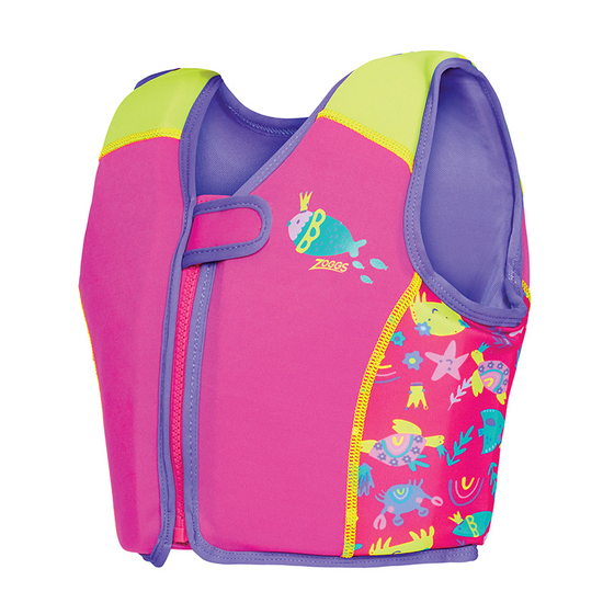Zoggs Swim Jacket úszómellény, pink, 4-5 éves