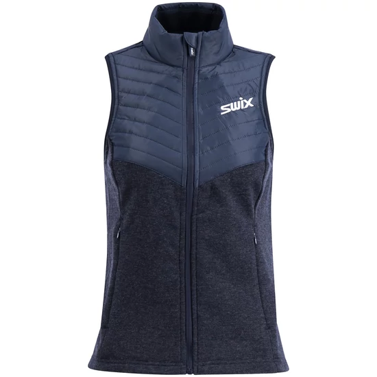 Swix Blizzard Hybrid Vest W mellény, dark navy, S
