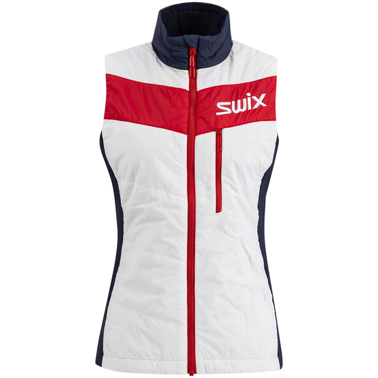 Swix Surmount Primaloft Vest W mellény, snow white, XS