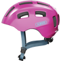 Kép 1/2 - ABUS Youn-I 2.0 LED sparkling pink bukósisak, 52-57 cm