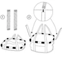 Kép 3/5 - Klickfix Bikebasket, autumn első kosár
