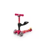 Kép 5/18 - 3in1 Mini Micro Deluxe Plus roller, bíborvörös-narancs