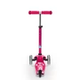 Kép 4/5 - Mini Micro Deluxe LED gyerek roller világító kerékkel, pink