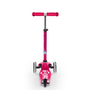 Kép 4/5 - Mini Micro Deluxe LED gyerek roller világító kerékkel, pink