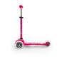Kép 3/5 - Mini Micro Deluxe LED gyerek roller világító kerékkel, pink