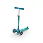 Kép 1/5 - Mini Micro Deluxe LED roller világító kerékkel, aqua