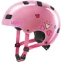 Kép 1/3 - Uvex Kid 3 pink heart bukósisak, 51-55 cm
